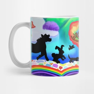 Pets Arrival at the Rainbow Bridge Mug